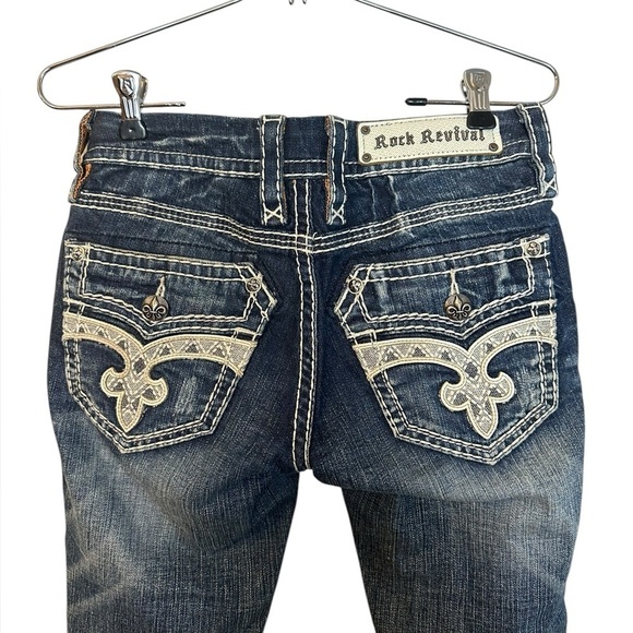 ROCK REVIVAL Tess Boot Stretch Jean 25 - Picture 7 of 10